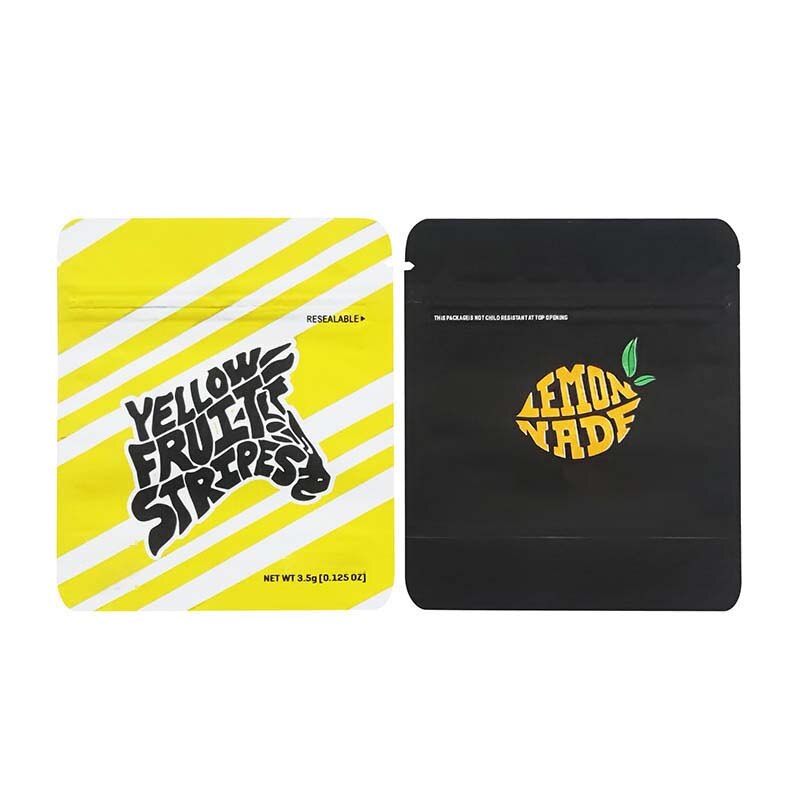 100Stk. Alugrips Yellow Fruit Stripes Lemonade Design 7x9cm/10x12.5x25cm - Grips von gripdealer.ch - Nur CHF 39.90! Jetzt bei GripDealer