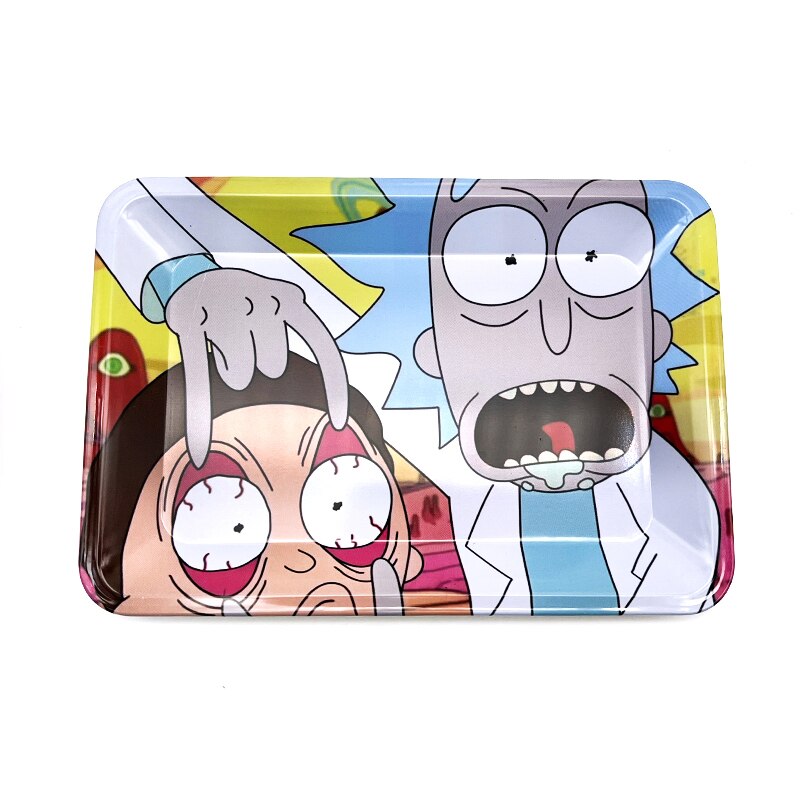 Drehunterlage aus Metall RicknMorty Design 12.5x18cm - Drehunterlage von gripdealer.ch - Nur CHF 9.90! Jetzt bei GripDealer