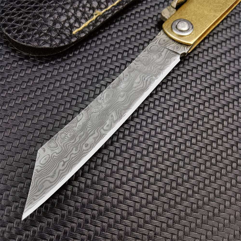 Messer Higonokami Damast-Stahl 7.7cm Klinge - Messer von gripdealer.ch - Nur CHF 39.90! Jetzt bei GripDealer